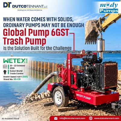 Global Pump 6GST Trash Pump at wetex 2026