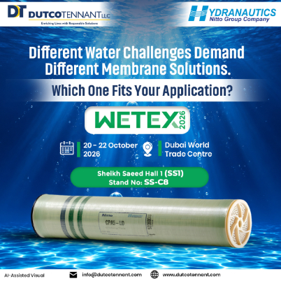 Dutco Tennant membrane solution at wetex 2026