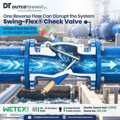 Swing-Flex Check Valve wetex exhibition dubai 2026