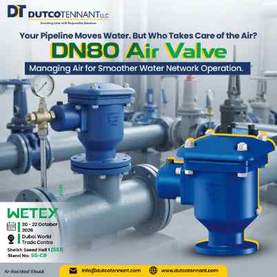 DN80 Air Valve wetex exhibition dubai 2026