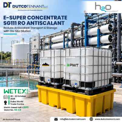 E-Super Concentrate (SG111) RO Antiscalant dutco tennant wetex 2026